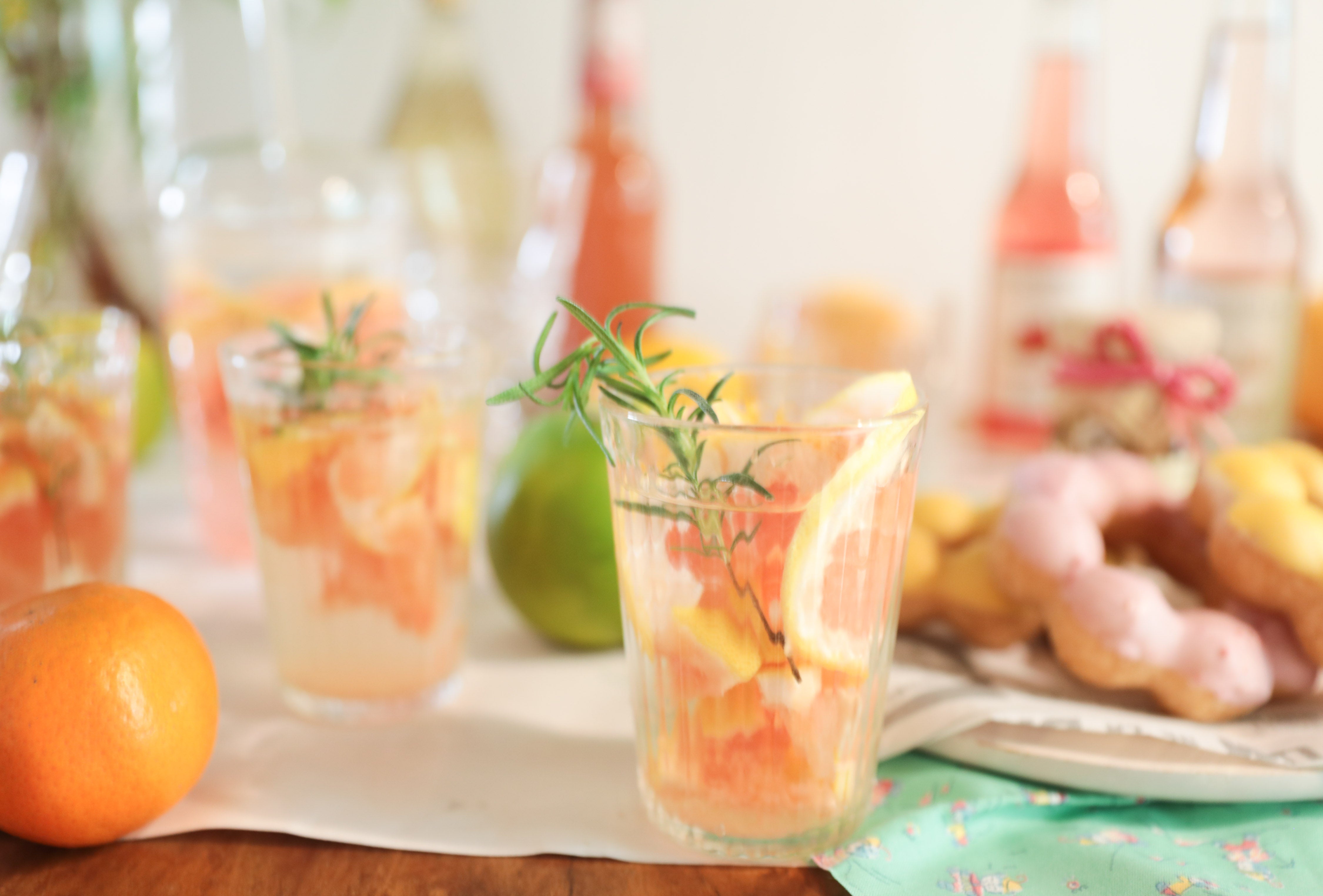 以粉紅葡萄柚 打造『清涼果汁派對』